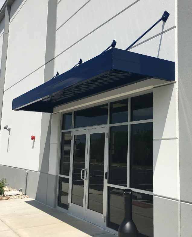 Suspended Door Awnings - IQP Canopies commercial awnings for your business